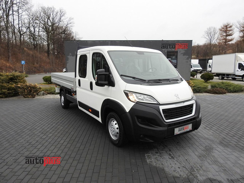 Peugeot BOXER SKRZYNIA PODWÓJNA KABINA DOKA 7 MIEJSC TEMPOMAT KLIMATYZAC - Carrinha de caixa aberta, Carrinha cabine dupla: foto 1 Peugeot BOXER SKRZYNIA PODWÓJNA KABINA DOKA 7 MIEJSC TEMPOMAT KLIMATYZAC - Carrinha de caixa aberta, Carrinha cabine dupla: foto 1