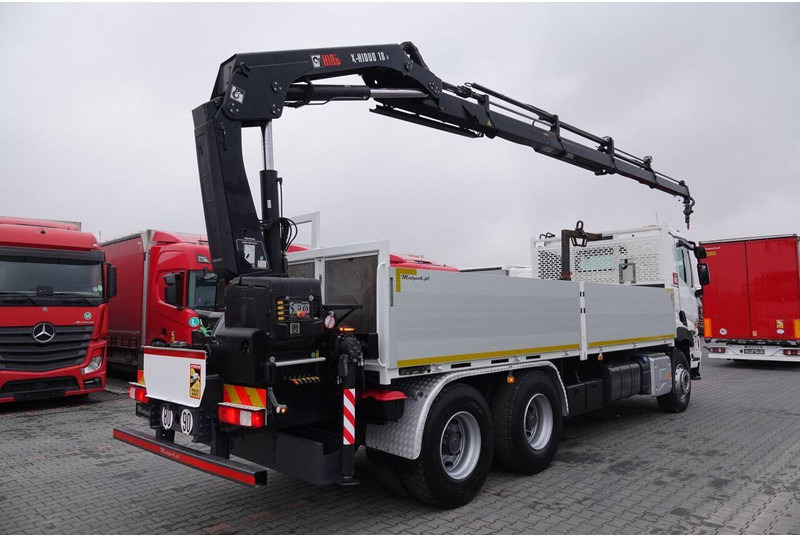 Renault C 380 / 6x4 / SKRZYNIOWY 6,6 m / + HDS HIAB 188 x-hiduo wysów: 1 - Camião de caixa aberta/ Plataforma, Camião grua: foto 4 Renault C 380 / 6x4 / SKRZYNIOWY 6,6 m / + HDS HIAB 188 x-hiduo wysów: 1 - Camião de caixa aberta/ Plataforma, Camião grua: foto 4