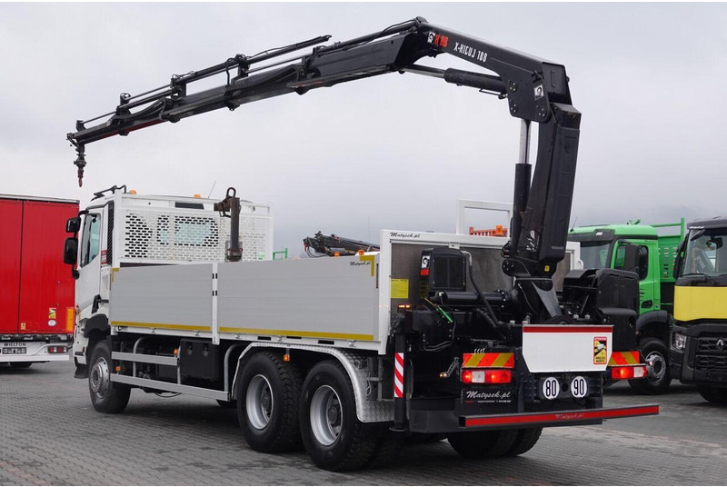 Renault C 380 / 6x4 / SKRZYNIOWY 6,6 m / + HDS HIAB 188 x-hiduo wysów: 1 - Camião de caixa aberta/ Plataforma, Camião grua: foto 3 Renault C 380 / 6x4 / SKRZYNIOWY 6,6 m / + HDS HIAB 188 x-hiduo wysów: 1 - Camião de caixa aberta/ Plataforma, Camião grua: foto 3