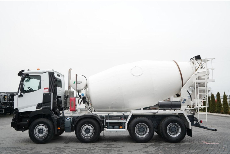 Renault C 380 / 8X4 / BETONOMIESZARKA / GRUSZKA / SCHWING STETTER 9 M3 - Camião betoneira: foto 2 Renault C 380 / 8X4 / BETONOMIESZARKA / GRUSZKA / SCHWING STETTER 9 M3 - Camião betoneira: foto 2