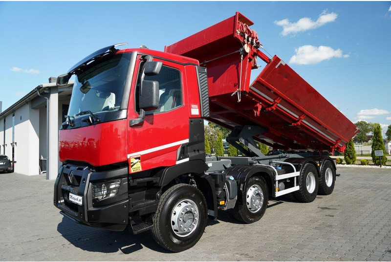 Renault C 430 / 8x4 / WYWROTKA DWUSTRONNA - 6M / HYDROBURTA / KLAPODRZW - Camião basculante: foto 2 Renault C 430 / 8x4 / WYWROTKA DWUSTRONNA - 6M / HYDROBURTA / KLAPODRZW - Camião basculante: foto 2