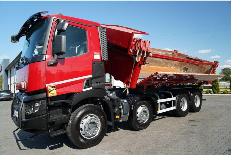 Renault C 430 / 8x4 / WYWROTKA DWUSTRONNA - 6M / HYDROBURTA / KLAPODRZW - Camião basculante: foto 3 Renault C 430 / 8x4 / WYWROTKA DWUSTRONNA - 6M / HYDROBURTA / KLAPODRZW - Camião basculante: foto 3