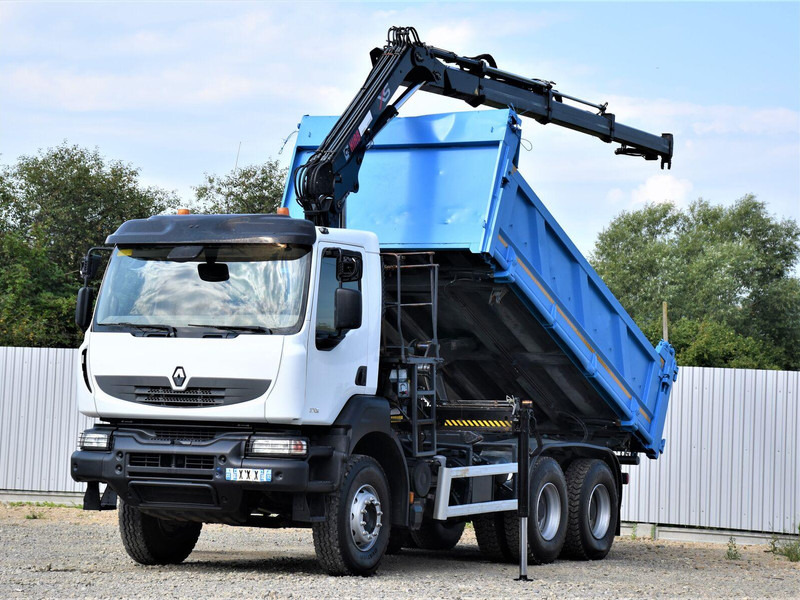 Renault KERAX 370 DXI - Camião basculante, Camião grua: foto 2 Renault KERAX 370 DXI - Camião basculante, Camião grua: foto 2