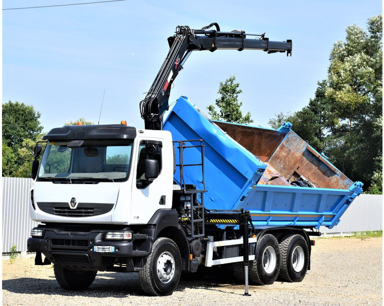 Renault KERAX 370 DXI - Camião basculante, Camião grua: foto 3 Renault KERAX 370 DXI - Camião basculante, Camião grua: foto 3