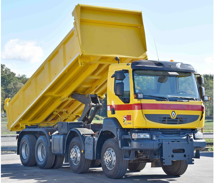 Renault KERAX 410 DXI* KIPPER 6,00m + BORDMATIC/ 8x4 - Camião basculante: foto 3 Renault KERAX 410 DXI* KIPPER 6,00m + BORDMATIC/ 8x4 - Camião basculante: foto 3