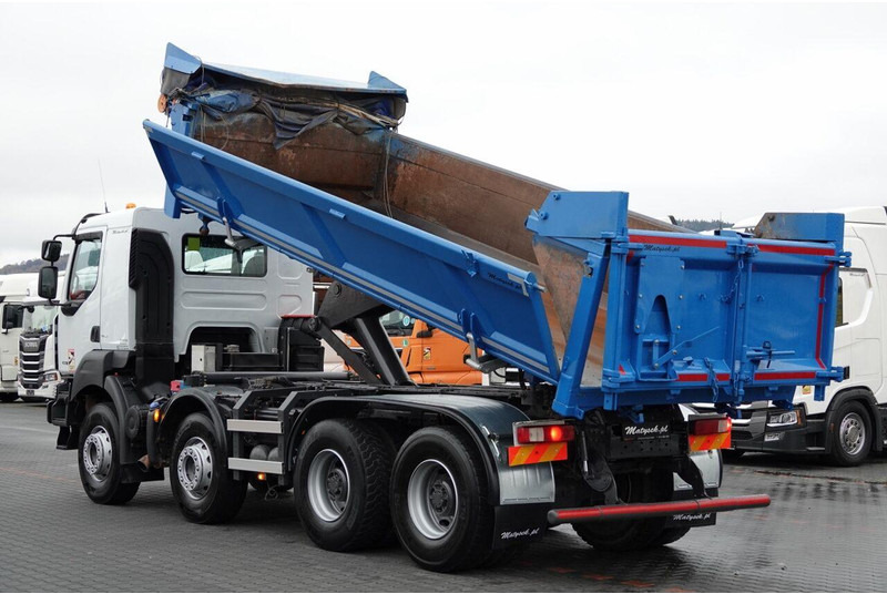 Renault KERAX 430 / 8x4 / WYWROTKA / HYDROBURTA / HYDROKLAPA / BORDMATIC - Camião basculante: foto 2 Renault KERAX 430 / 8x4 / WYWROTKA / HYDROBURTA / HYDROKLAPA / BORDMATIC - Camião basculante: foto 2