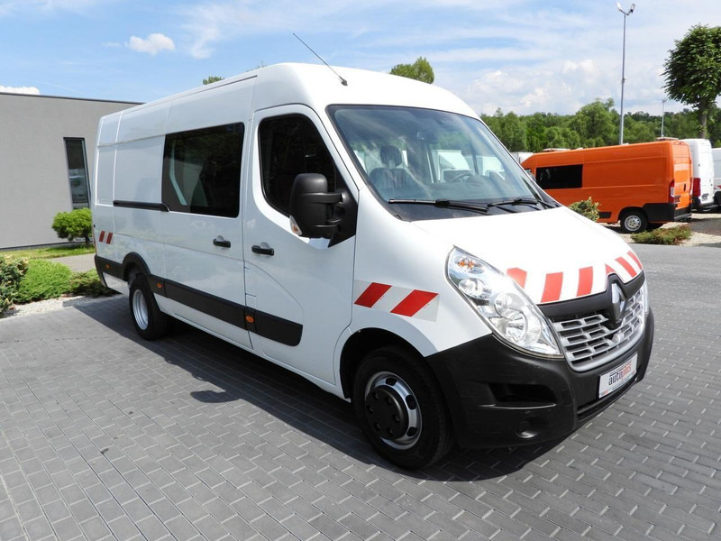 Renault MASTER FURGON BRYGADÓWKA 7 MIEJSC TEMPOMAT BLIŹNIACZE KOŁA KLIMA - Minibus, Furgão de passageiros: foto 4 Renault MASTER FURGON BRYGADÓWKA 7 MIEJSC TEMPOMAT BLIŹNIACZE KOŁA KLIMA - Minibus, Furgão de passageiros: foto 4