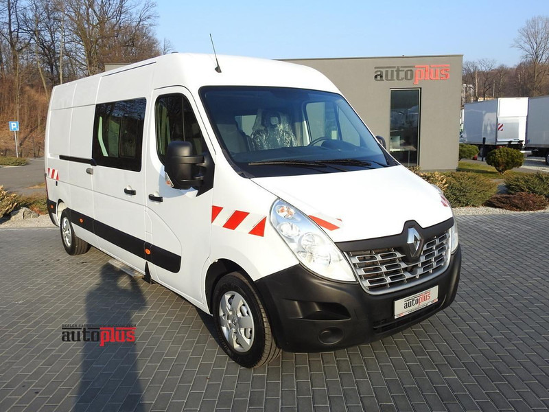 Renault MASTER FURGON BRYGADÓWKA 7 MIEJSC TEMPOMAT KLIMATYZACJA 130KM - Minibus, Furgão de passageiros: foto 1 Renault MASTER FURGON BRYGADÓWKA 7 MIEJSC TEMPOMAT KLIMATYZACJA 130KM - Minibus, Furgão de passageiros: foto 1