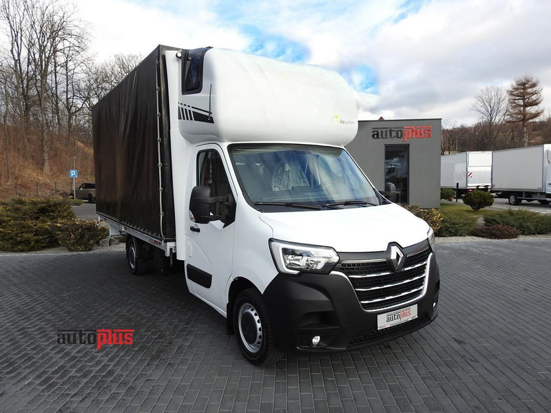 Renault MASTER PLANDEKA 10 PALET TEMPOMAT KLIMATYZACJA LEDY PNEUMATYKA - Carrinha de lona: foto 1 Renault MASTER PLANDEKA 10 PALET TEMPOMAT KLIMATYZACJA LEDY PNEUMATYKA - Carrinha de lona: foto 1