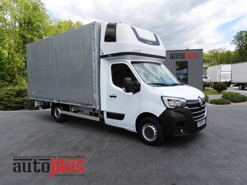 Renault MASTER PLANDEKA 10 PALET TEMPOMAT LEDY PNEUMATYKA KLIMATYZACJA - Carrinha de lona: foto 1 Renault MASTER PLANDEKA 10 PALET TEMPOMAT LEDY PNEUMATYKA KLIMATYZACJA - Carrinha de lona: foto 1