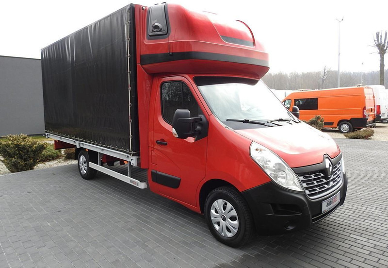 Renault MASTER PLANDEKA 10 PALET WEBASTO TEMPOMAT KLIMATYZACJA 170KM [ - Carrinha de lona: foto 4 Renault MASTER PLANDEKA 10 PALET WEBASTO TEMPOMAT KLIMATYZACJA 170KM [ - Carrinha de lona: foto 4