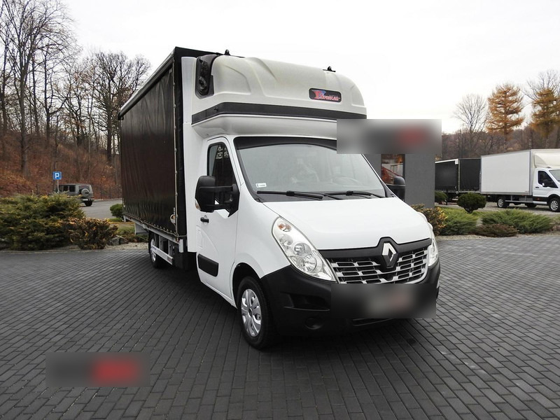 Renault MASTER PLANDEKA 10 PALET WEBASTO TEMPOMAT KLIMATYZACJA 170KM [ - Carrinha de lona: foto 1 Renault MASTER PLANDEKA 10 PALET WEBASTO TEMPOMAT KLIMATYZACJA 170KM [ - Carrinha de lona: foto 1
