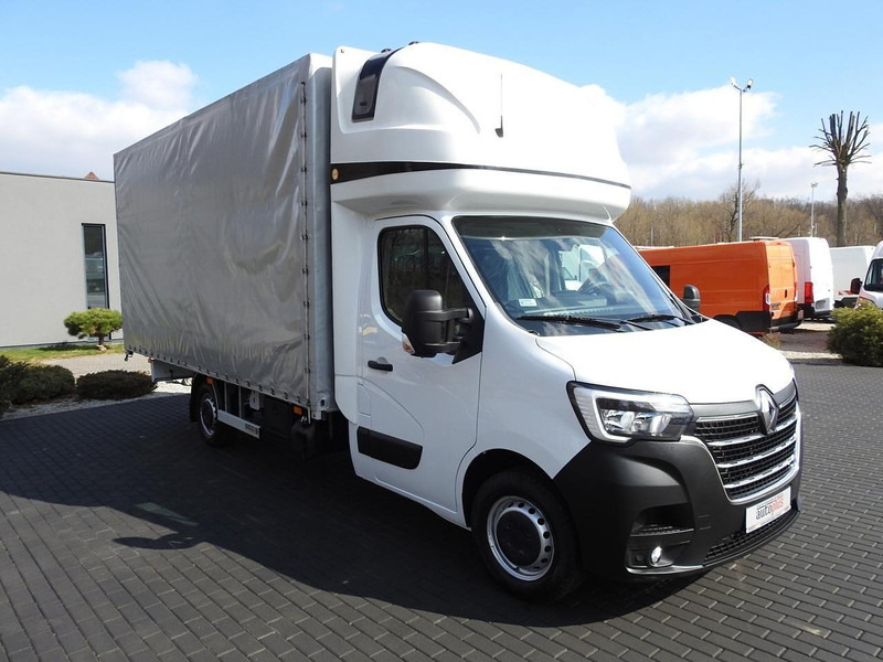 Renault MASTER PLANDEKA 10 PALET WEBASTO TEMPOMAT LEDY PNEUMATYKA KLIMA - Carrinha de lona: foto 4 Renault MASTER PLANDEKA 10 PALET WEBASTO TEMPOMAT LEDY PNEUMATYKA KLIMA - Carrinha de lona: foto 4