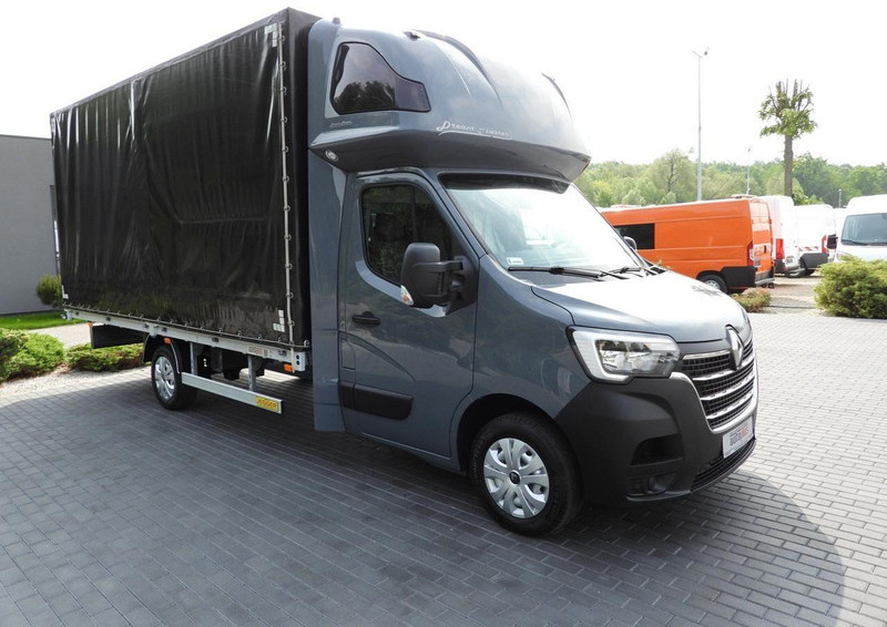 Renault MASTER PLANDEKA 10 PALET WEBASTO TEMPOMAT LEDY PNEUMATYKA KLIMAT - Carrinha de lona: foto 4 Renault MASTER PLANDEKA 10 PALET WEBASTO TEMPOMAT LEDY PNEUMATYKA KLIMAT - Carrinha de lona: foto 4