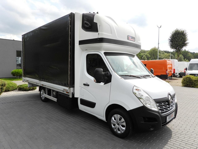 Renault MASTER PLANDEKA 10 PALET WEBASTO TEMPOMAT PNEUMATYKA KLIMATYZACJ - Carrinha de lona: foto 4 Renault MASTER PLANDEKA 10 PALET WEBASTO TEMPOMAT PNEUMATYKA KLIMATYZACJ - Carrinha de lona: foto 4