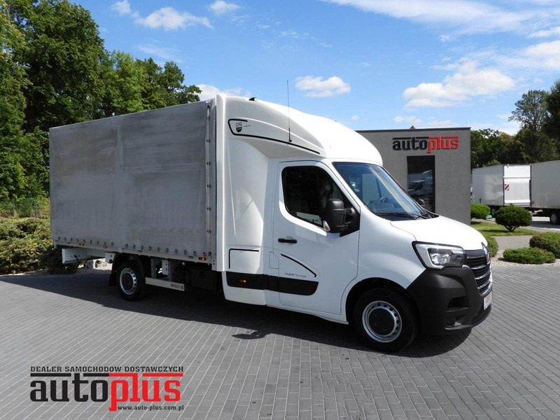 Renault MASTER PLANDEKA 8 PALET WEBASTO TEMPOMAT LEDY PNEUMATYKA KLIMATY - Carrinha de lona: foto 1 Renault MASTER PLANDEKA 8 PALET WEBASTO TEMPOMAT LEDY PNEUMATYKA KLIMATY - Carrinha de lona: foto 1