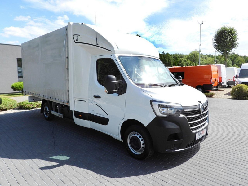 Renault MASTER PLANDEKA 8 PALET WEBASTO TEMPOMAT LEDY PNEUMATYKA KLIMATY - Carrinha de lona: foto 4 Renault MASTER PLANDEKA 8 PALET WEBASTO TEMPOMAT LEDY PNEUMATYKA KLIMATY - Carrinha de lona: foto 4