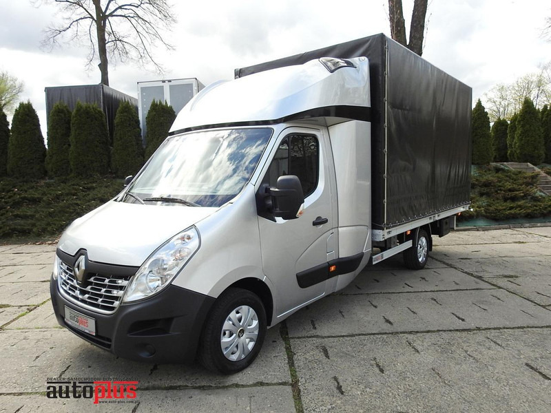 Renault MASTER PLANDEKA 8 PALET WEBASTO TEMPOMAT NAWIGACJA KLIMATYZACJA - Camião furgão: foto 1 Renault MASTER PLANDEKA 8 PALET WEBASTO TEMPOMAT NAWIGACJA KLIMATYZACJA - Camião furgão: foto 1