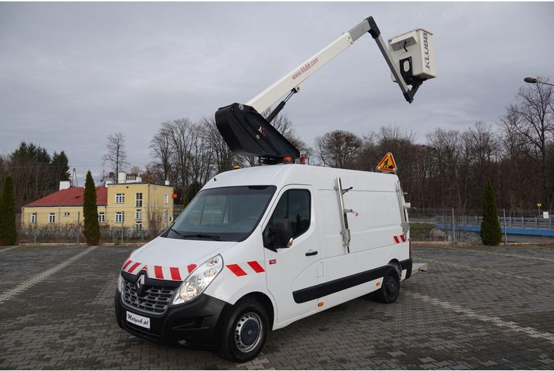 Renault MASTER / PODNOŚNIK KOSZOWY – 10,5 metra / BLASZAK + WZWYŻKA / S - Carrinha de contentor: foto 1 Renault MASTER / PODNOŚNIK KOSZOWY – 10,5 metra / BLASZAK + WZWYŻKA / S - Carrinha de contentor: foto 1