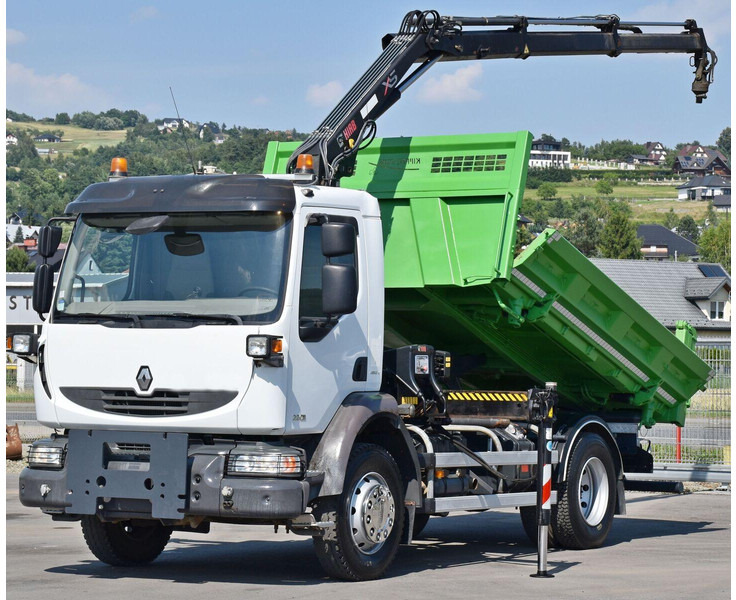 Renault MIDLUM 220 DXI - Camião basculante, Camião grua: foto 3 Renault MIDLUM 220 DXI - Camião basculante, Camião grua: foto 3