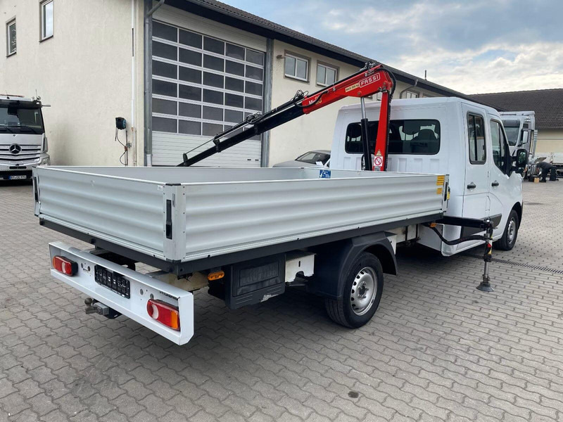 Renault Master Doka - Flatbed truck + crane - Carrinha de caixa aberta, Carrinha cabine dupla: foto 3 Renault Master Doka - Flatbed truck + crane - Carrinha de caixa aberta, Carrinha cabine dupla: foto 3