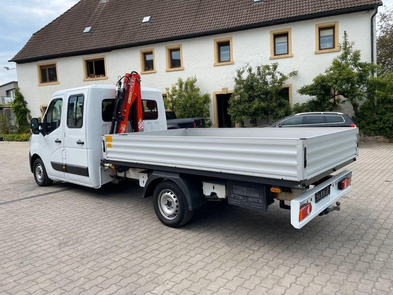 Renault Master Doka - Flatbed truck + crane - Carrinha de caixa aberta, Carrinha cabine dupla: foto 4 Renault Master Doka - Flatbed truck + crane - Carrinha de caixa aberta, Carrinha cabine dupla: foto 4