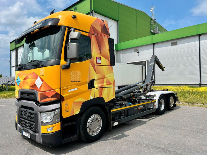 Renault T Solo ohne Abrollkipper oder Meiller-Haken - Camião de caixa aberta/ Plataforma, Camião grua: foto 2 Renault T Solo ohne Abrollkipper oder Meiller-Haken - Camião de caixa aberta/ Plataforma, Camião grua: foto 2