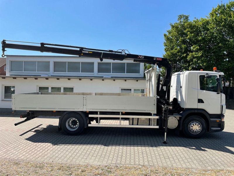 Scania G 380 Pritsche Kran Hiab 122B - Camião de caixa aberta/ Plataforma, Camião grua: foto 2 Scania G 380 Pritsche Kran Hiab 122B - Camião de caixa aberta/ Plataforma, Camião grua: foto 2