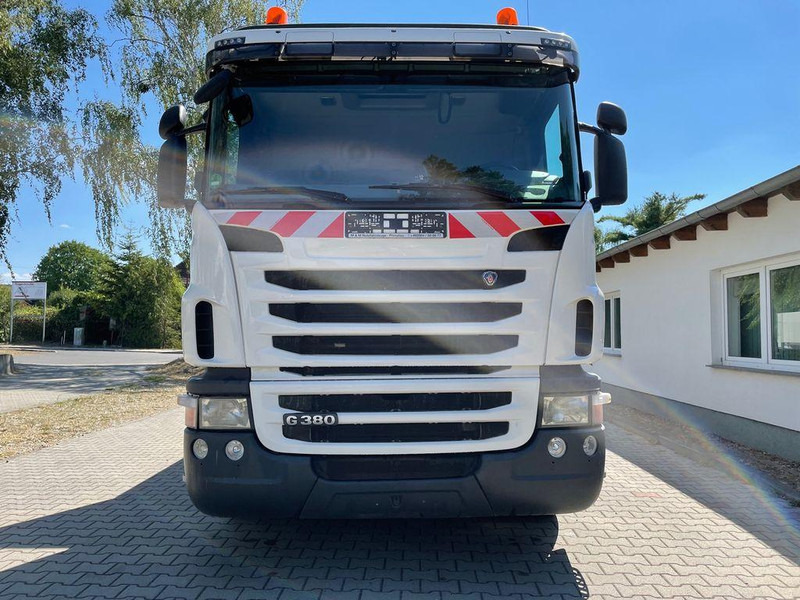 Scania G 380 Pritsche Kran Hiab 122B - Camião de caixa aberta/ Plataforma, Camião grua: foto 3 Scania G 380 Pritsche Kran Hiab 122B - Camião de caixa aberta/ Plataforma, Camião grua: foto 3