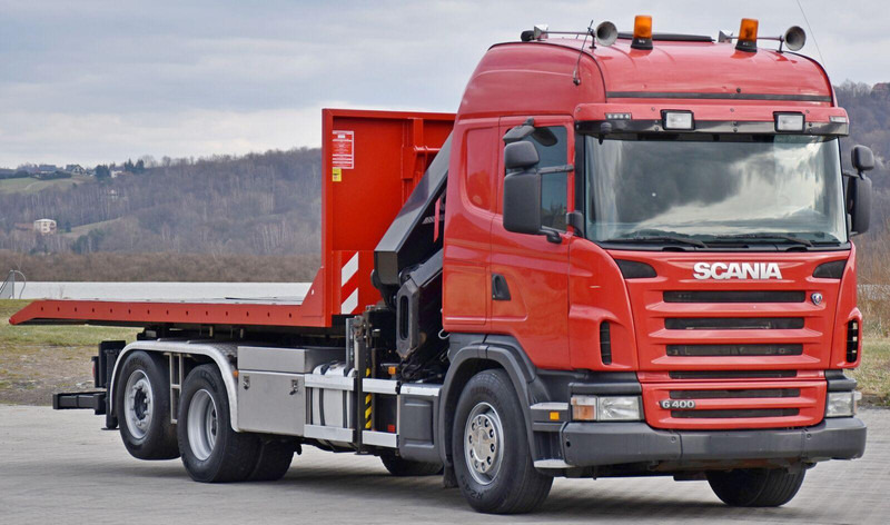 Scania G 400 - Camião com sistema de cabo, Camião grua: foto 3 Scania G 400 - Camião com sistema de cabo, Camião grua: foto 3