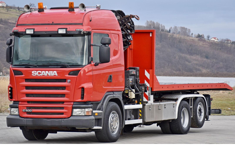 Scania G 400 - Camião com sistema de cabo, Camião grua: foto 4 Scania G 400 - Camião com sistema de cabo, Camião grua: foto 4