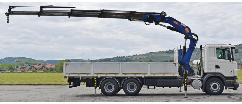 Scania G 420 - Camião de caixa aberta/ Plataforma, Camião grua: foto 5 Scania G 420 - Camião de caixa aberta/ Plataforma, Camião grua: foto 5