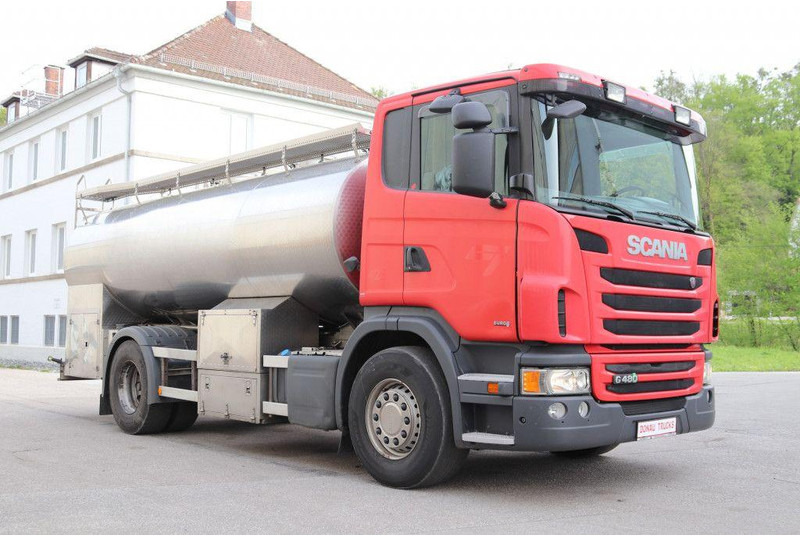 Scania G480 E6 Milch Isoliert 11.000L 3 Kammern Pumpe - Camião cisterna: foto 1 Scania G480 E6 Milch Isoliert 11.000L 3 Kammern Pumpe - Camião cisterna: foto 1