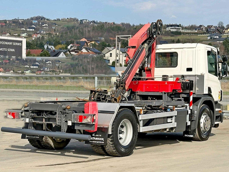 Scania P 250 * HMF 635 K2 + FUNK * TOPZUSTAND - Camião basculante, Camião grua: foto 3 Scania P 250 * HMF 635 K2 + FUNK * TOPZUSTAND - Camião basculante, Camião grua: foto 3