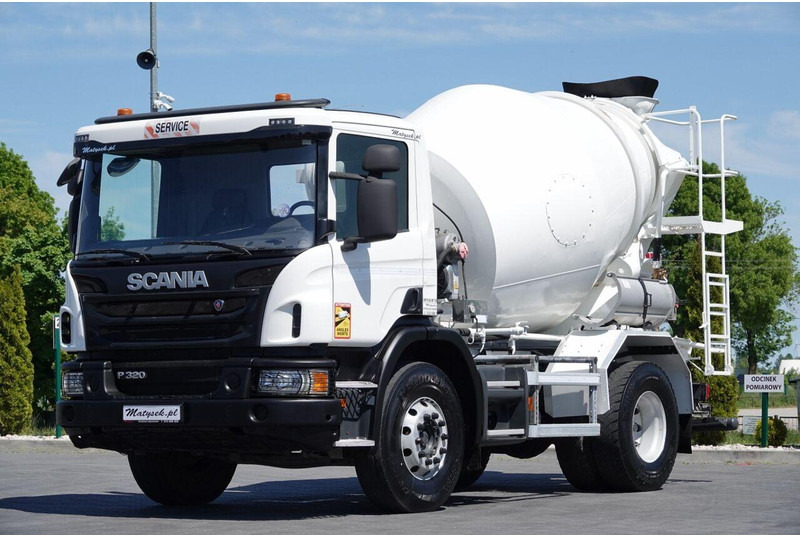 Scania P 320 / BETONOMIESZARKA / GRUSZKA / 6 m3 / EURO 6 - Camião betoneira: foto 1 Scania P 320 / BETONOMIESZARKA / GRUSZKA / 6 m3 / EURO 6 - Camião betoneira: foto 1