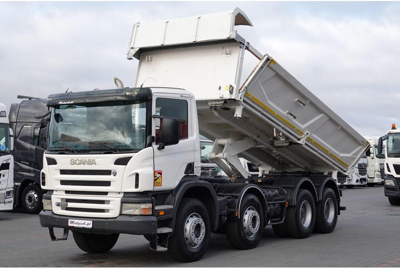 Scania P 380 / 8x4 / WYWROTKA / HYDROBURTA / BORDMATIC / SPROWADZONA / - Camião basculante: foto 1 Scania P 380 / 8x4 / WYWROTKA / HYDROBURTA / BORDMATIC / SPROWADZONA / - Camião basculante: foto 1