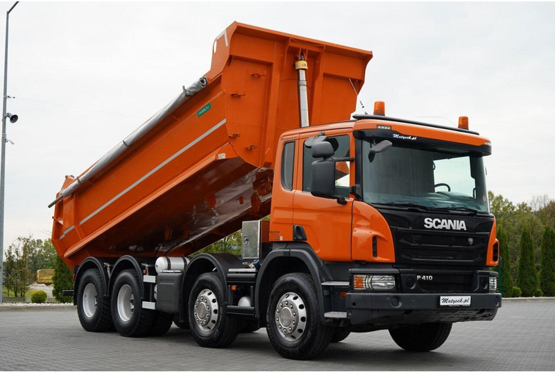 Scania P 410 / 8x4 / WYWROTKA TYLNOZSYPOWA / ALUFELGI / OPONY 100% / MA - Camião basculante: foto 1 Scania P 410 / 8x4 / WYWROTKA TYLNOZSYPOWA / ALUFELGI / OPONY 100% / MA - Camião basculante: foto 1