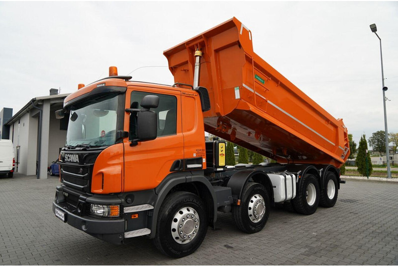 Scania P 410 / 8x4 / WYWROTKA TYLNOZSYPOWA / ALUFELGI / OPONY 100% / MA - Camião basculante: foto 4 Scania P 410 / 8x4 / WYWROTKA TYLNOZSYPOWA / ALUFELGI / OPONY 100% / MA - Camião basculante: foto 4