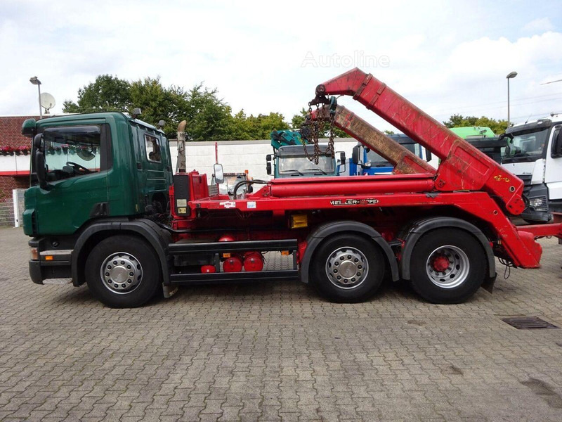 Camião multibenne Scania P310 - Skip loader truck: foto 6