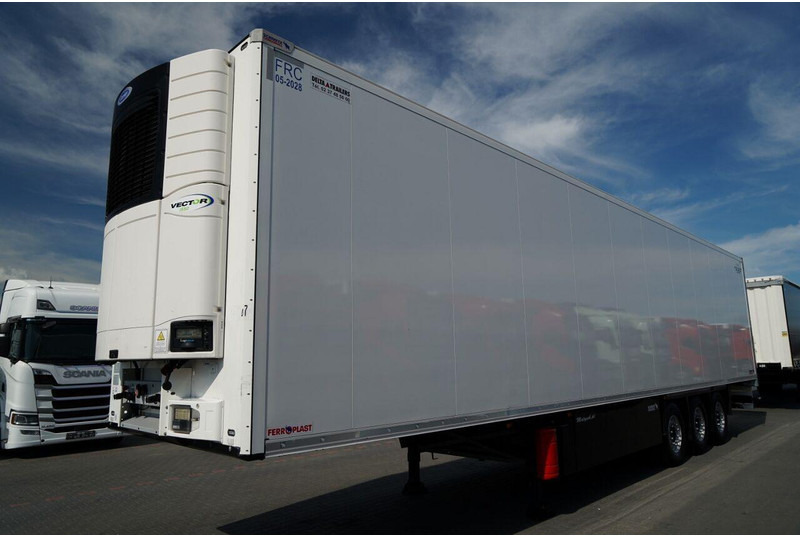 Schmitz Cargobull CHŁODNIA / CARRIER VECTOR 1550 / DOPPELSTOCK / OŚ PODNOSZONA / K - Semi-reboque frigorífico: foto 2 Schmitz Cargobull CHŁODNIA / CARRIER VECTOR 1550 / DOPPELSTOCK / OŚ PODNOSZONA / K - Semi-reboque frigorífico: foto 2