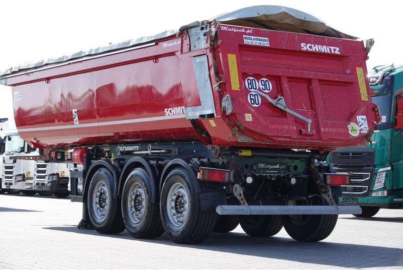 Schmitz Cargobull WYWROTKA / 26 m3 / STALOWA / HYDROKLAPA / OŚ PODNOSZONA / AUTOM - Semi-reboque basculante: foto 5 Schmitz Cargobull WYWROTKA / 26 m3 / STALOWA / HYDROKLAPA / OŚ PODNOSZONA / AUTOM - Semi-reboque basculante: foto 5