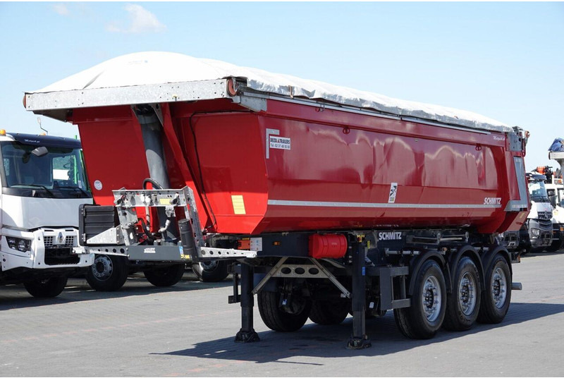 Schmitz Cargobull WYWROTKA / 26 m3 / STALOWA / HYDROKLAPA / OŚ PODNOSZONA / AUTOM - Semi-reboque basculante: foto 2 Schmitz Cargobull WYWROTKA / 26 m3 / STALOWA / HYDROKLAPA / OŚ PODNOSZONA / AUTOM - Semi-reboque basculante: foto 2