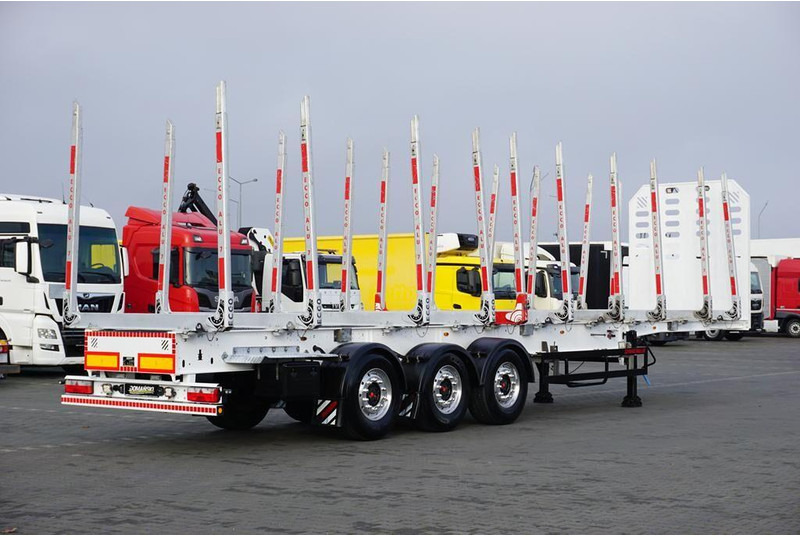 Schwarzmüller / KŁONICOWA / DO DREWNA WAGA 5 700 KG / OŚ PODNOSZONA - Reboque transporte de madeira: foto 5 Schwarzmüller / KŁONICOWA / DO DREWNA WAGA 5 700 KG / OŚ PODNOSZONA - Reboque transporte de madeira: foto 5