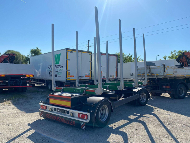 Schwarzmüller Log transporter trailer - Reboque transporte de madeira: foto 4 Schwarzmüller Log transporter trailer - Reboque transporte de madeira: foto 4