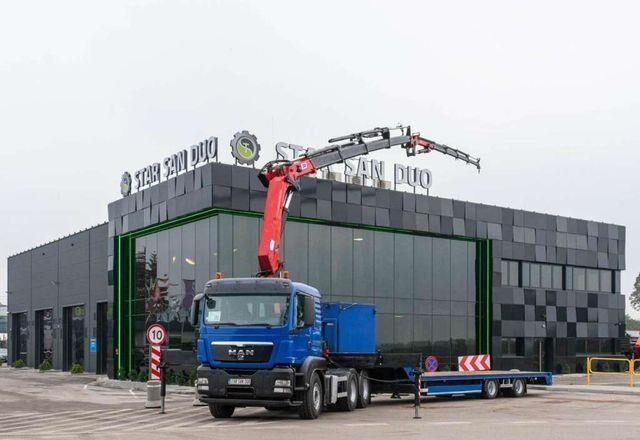 MAN TGS 26.400 6x4 HMF 3722 Fly Crane Semitrailer - Tractor: foto 3 MAN TGS 26.400 6x4 HMF 3722 Fly Crane Semitrailer - Tractor: foto 3