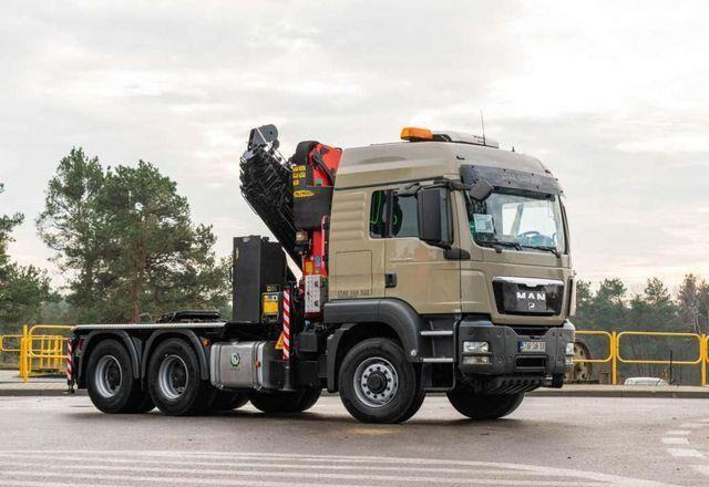 Tractor MAN TGS 26.480 6x6 PALFINGER PK 34002 SH Crane Winc: foto 14