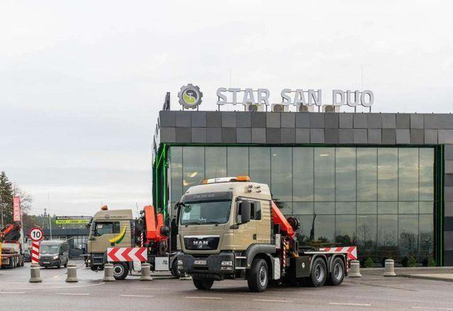 Tractor MAN TGS 26.480 6x6 PALFINGER PK 34002 SH Crane Winc: foto 10