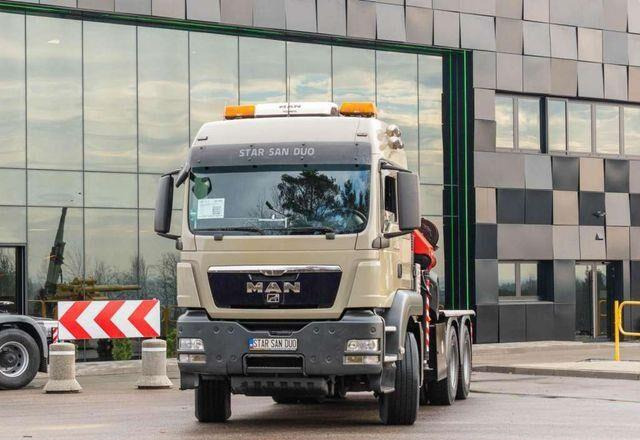 Tractor MAN TGS 26.480 6x6 PALFINGER PK 34002 SH Crane Winc: foto 11
