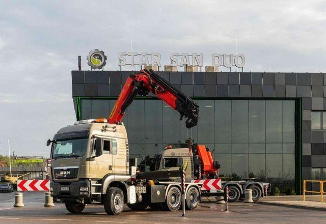 Tractor MAN TGS 26.480 6x6 PALFINGER PK 34002 SH Crane Winc: foto 7