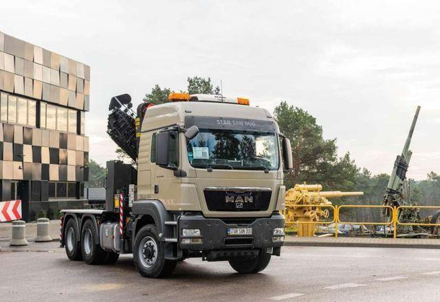 Tractor MAN TGS 26.480 6x6 PALFINGER PK 34002 SH Crane Winc: foto 13